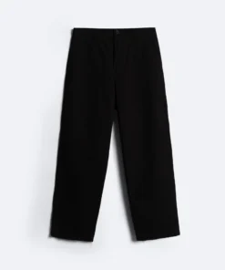 Wide Chino Pants Black