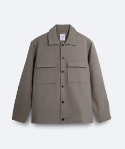 Mavn Twill Jacket Smoke Grey