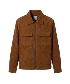 Wesley Cord Jacket Brown