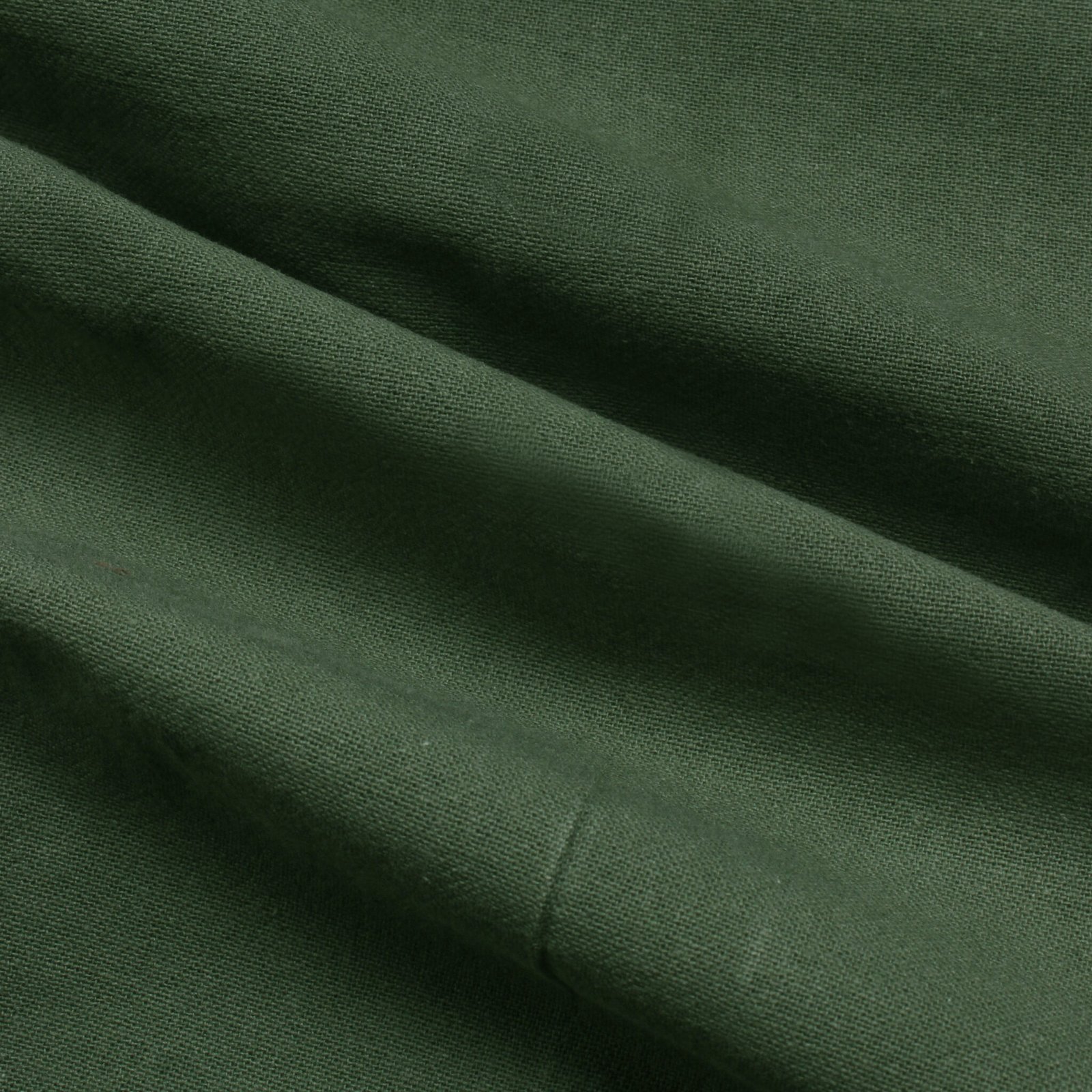 Relaxed Linen Pants Pine Green – Oxfoord