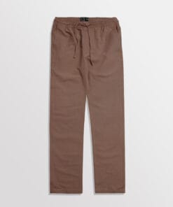 Relaxed Linen Pants Wood