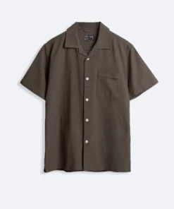 Alley Bowling Shirt Mocha