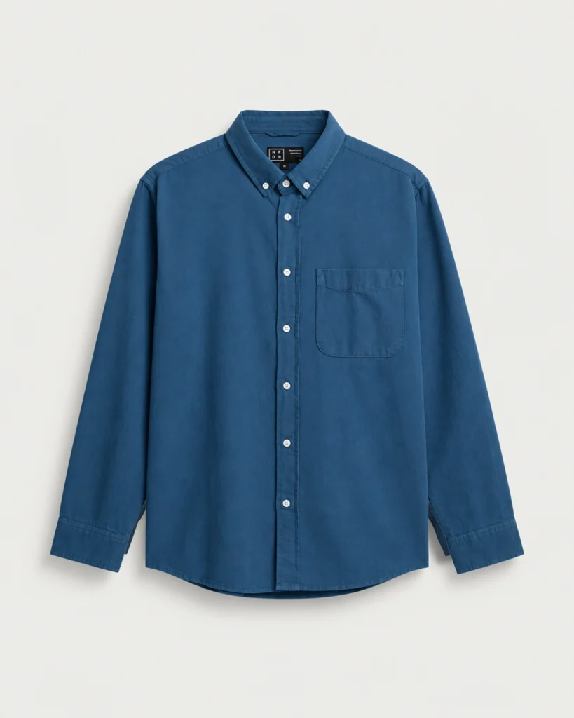 Nord Regular Shirt Dark Blue