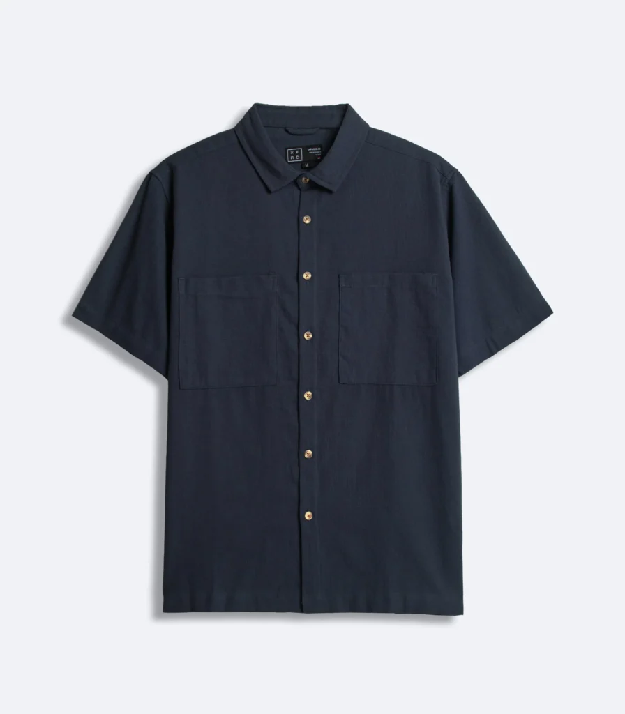 Deux Pocket Shirt Navy