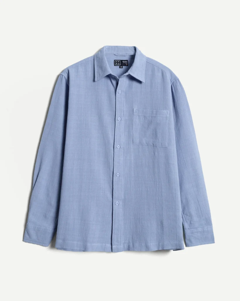 Rextured Shirt Sky Blue