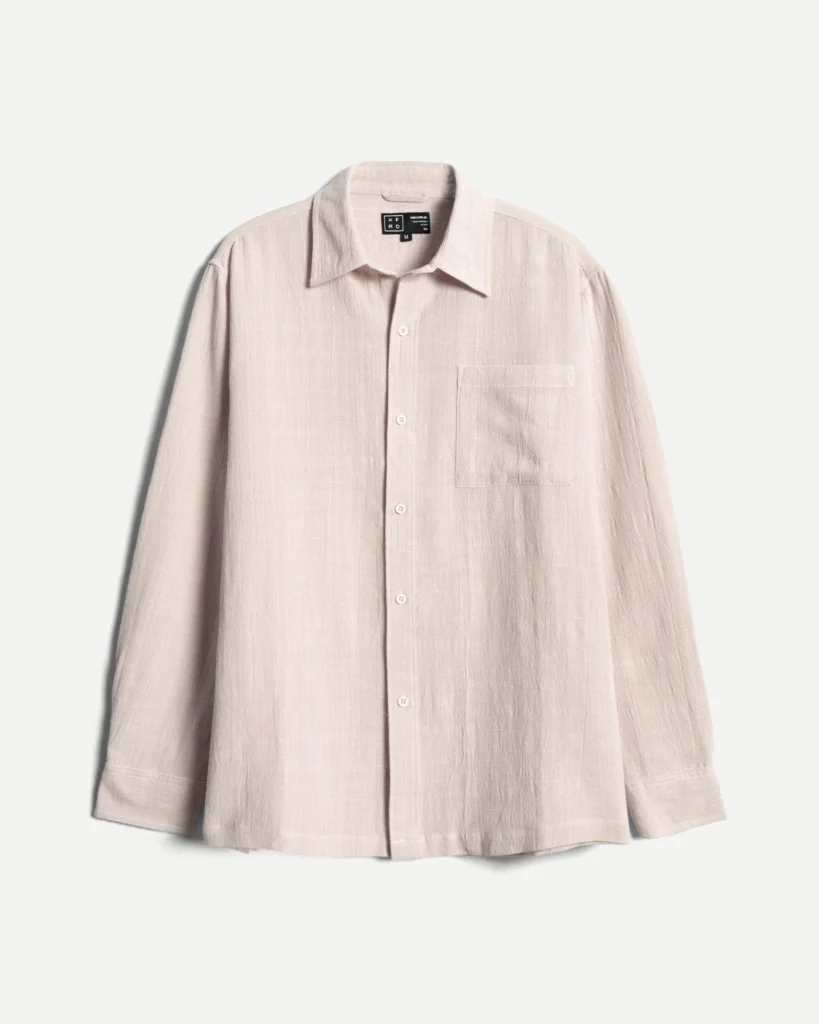 Rextured Shirt Soft Cream
