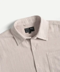 Rextured Shirt Soft Cream