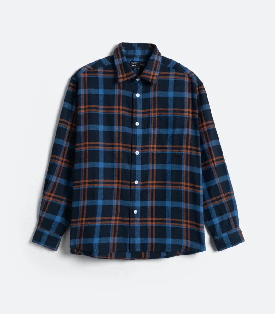 Relaxed Flannel Shirt Copperline