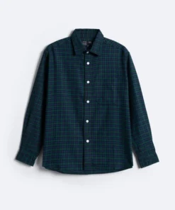 Relaxed Flannel Shirt Highland