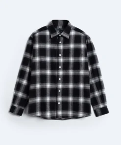 Relaxed Flannel Shirt Kingstone