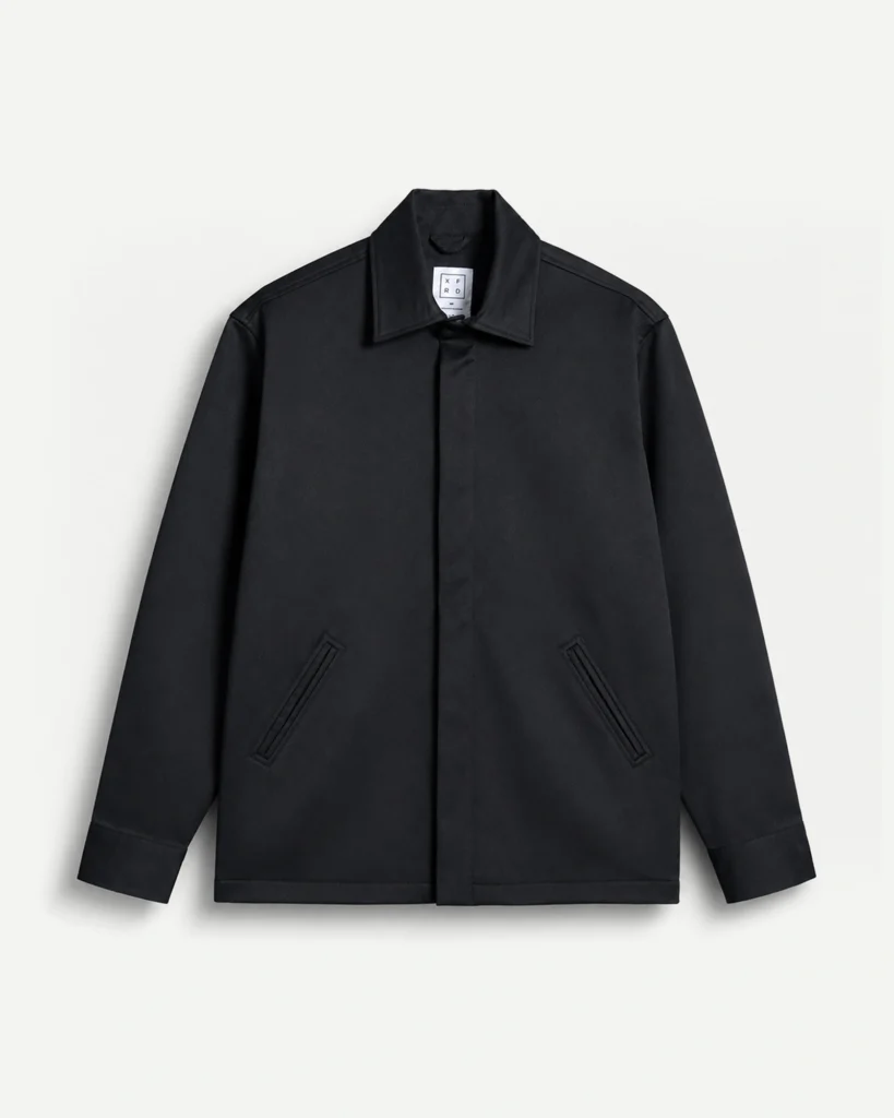 Slate Zip Jacket Black