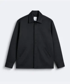Slate Zip Jacket Black
