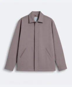 Slate Zip Jacket Taupe