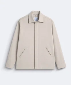 Slate Zip Jacket Beige