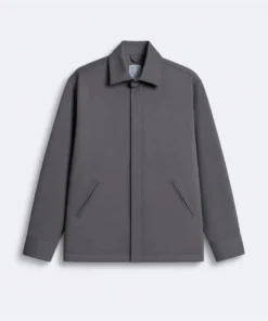 Slate Zip Jacket Dark Grey