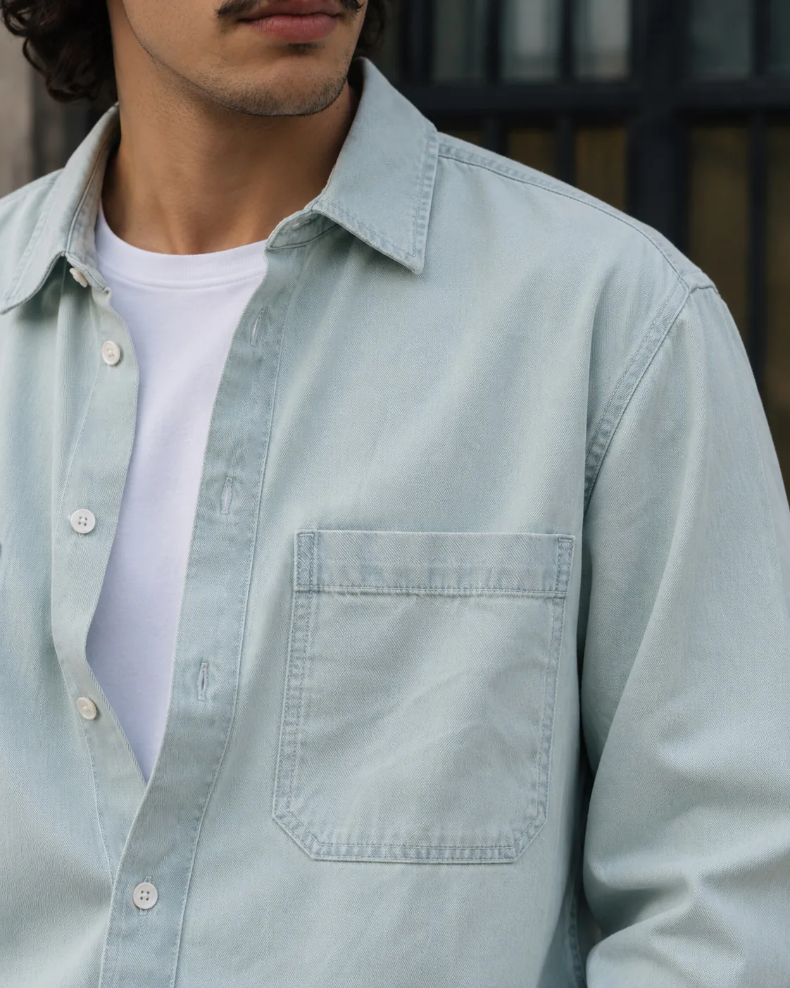 Denim Shirt by OXFOORD