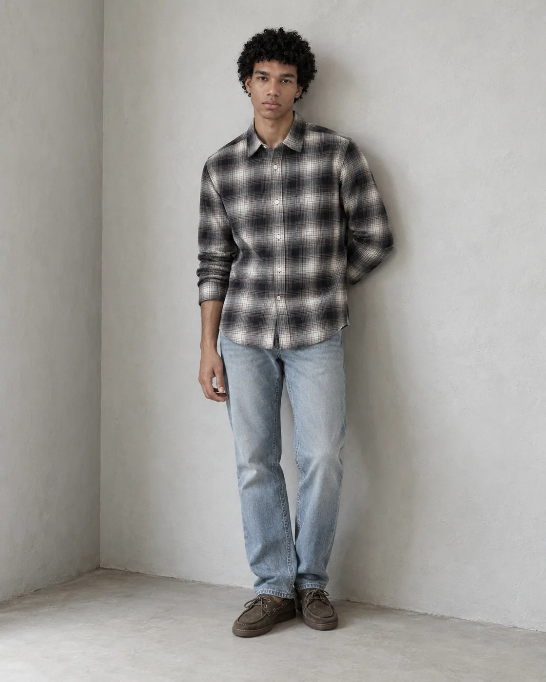 OXFOORD Flannel Shirt editorial